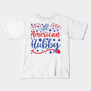 All American Hubby Kids T-Shirt